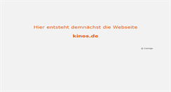Desktop Screenshot of kinos.de